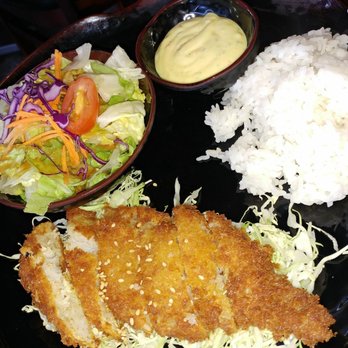 Sushi Time - Fishkatsu, salad was warm - Sushi Bars Near Me - Seaside, California Sushi Time - Fishkatsu, salad was warm - Sushi Bars Near Me - Seaside, California