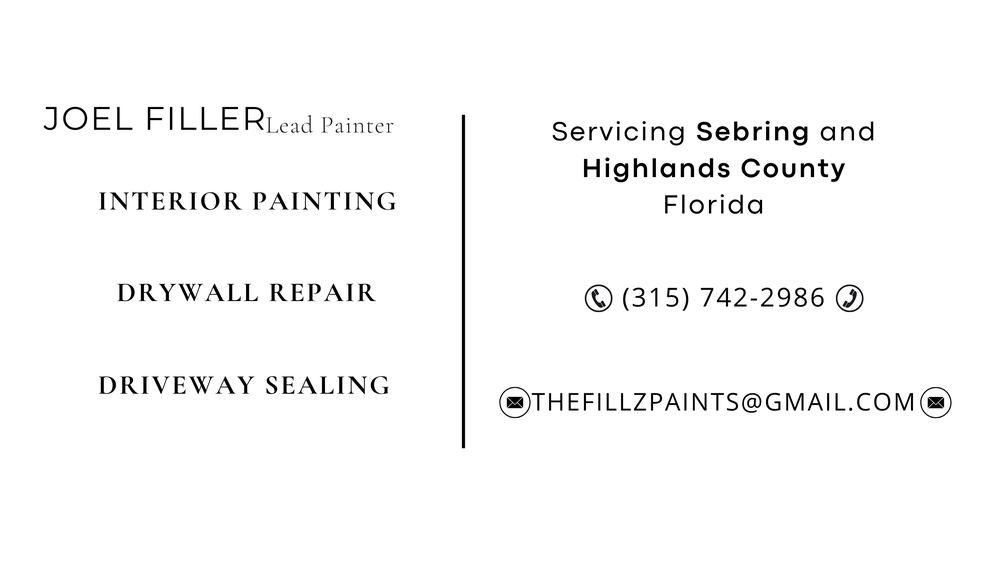 THEFILLZ PAINTS Request a Quote Sebring, Florida Painters Phone