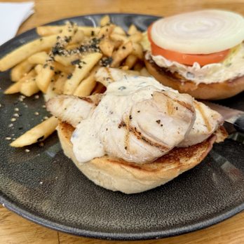 Aloha Mixed Plate - Furikake Garlic Fries with Island Fresh Catch Sandwich - grilled mahi mahi - Hawaiian Near Me - Lahaina, Hawaii Aloha Mixed Plate - Furikake Garlic Fries with Island Fresh Catch Sandwich - grilled mahi mahi - Hawaiian Near Me - Lahaina, Hawaii