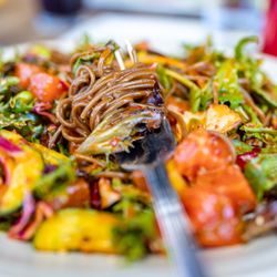 Alehouse & Bistro - Spicy Poke Soba Noodles ($21)
