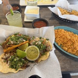 . Got the taco platter with a Birria, carnitas, and carne asada taco. Each was excellent. . Got the taco platter with a Birria, carnitas, and carne asada taco. Each was excellent.
