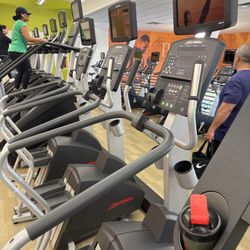 LA Fitness - Cardio machines upstairs and yes they have an elevator if you need it lol