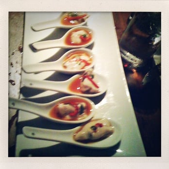 AnQi Bistro - oyster shooters - Asian Fusion Near Me - Costa Mesa, California