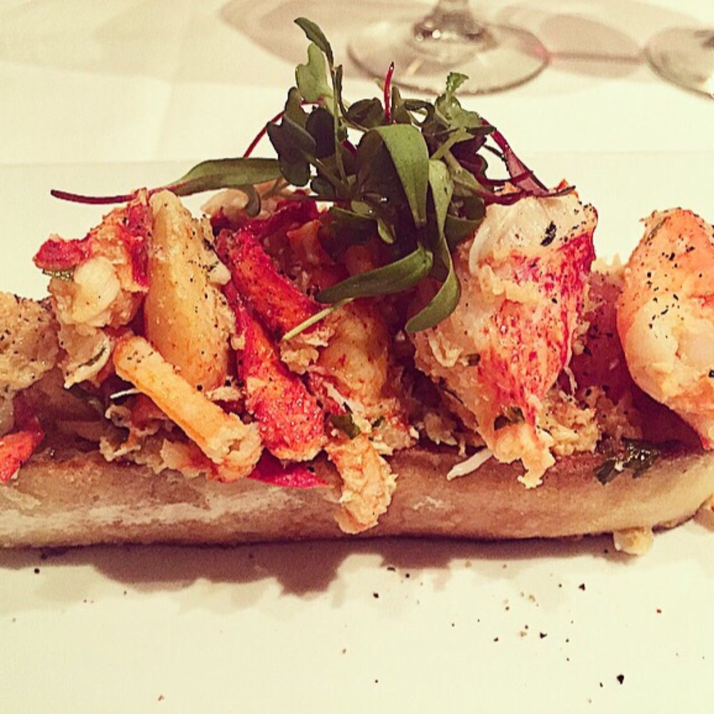 Restaurant Iris - Lobster knuckle sandwich. Big chunks of lobster. - Cajun/Creole Near Me - Memphis, Tennessee Restaurant Iris - Lobster knuckle sandwich. Big chunks of lobster. - Cajun/Creole Near Me - Memphis, Tennessee