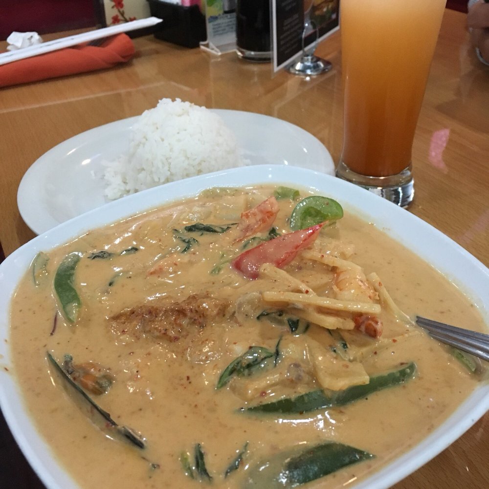 Seafood Red Curry Seafood Red Curry