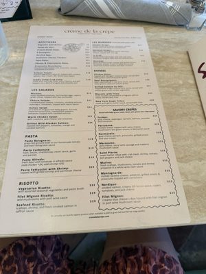 Menu photo 1 Creme De La Crepe Redondo Beach, CA Menu photo 1 Creme De La Crepe Redondo Beach, CA