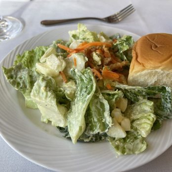 Miss Augusta - First course-salad - Boat Charters Near Me - Augusta, Missouri