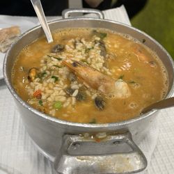 Restaurante Rio Coura - Arroz de Marisco for two people!