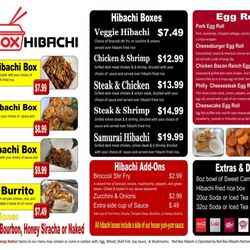 Red Box Hibachi