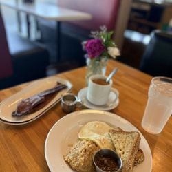 Phoebe's Diner - -Badass Bacon & Eggs-