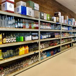 Westside Wine & Spirits - Vodka Wall!