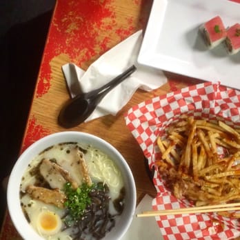 Nama Ramen - Tonkatsu, fries, samurai roll - Ramen Near Me - San Antonio, Texas Nama Ramen - Tonkatsu, fries, samurai roll - Ramen Near Me - San Antonio, Texas