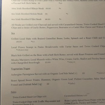 Man Friday - The menu - Seafood Near Me - Kinsale, Colorado
