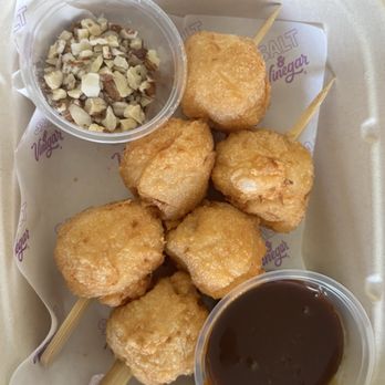 Salt & Vinegar - Fried Mochi Balls "Karioka" - Food Delivery Services Near Me - Los Angeles, California Salt & Vinegar - Fried Mochi Balls "Karioka" - Food Delivery Services Near Me - Los Angeles, California