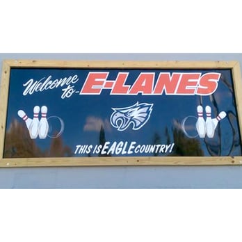 E-Lanes - a sign for a bowling game - Bowling Near Me - Fowler, Michigan E-Lanes - a sign for a bowling game - Bowling Near Me - Fowler, Michigan