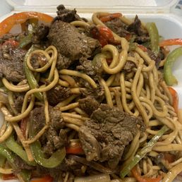 Mongolian Fried Noodle with Beef Mongolian Fried Noodle with Beef