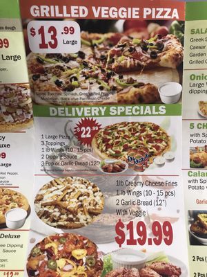 Menu photo 2 Spicy Pizza and Wings Markham, ON