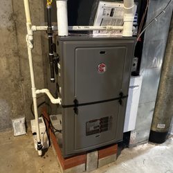 Barkie Plumbing Heating & AC - forced hot air furnace