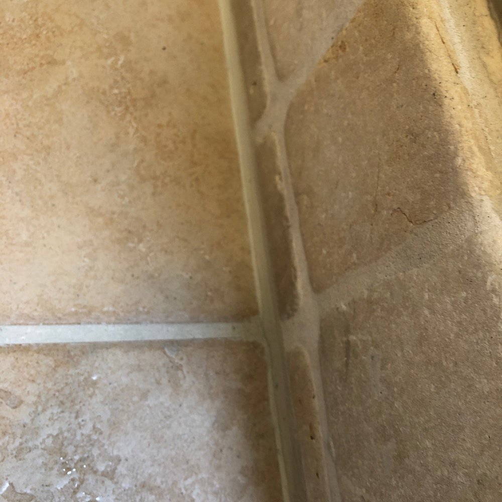 Pro Grout - Corners nicely done - Tiling Near Me Pro Grout - Corners nicely done - Tiling Near Me