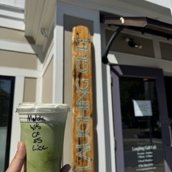 Laughing Gull - Iced Matcha Latte - Coffee & Tea Near Me - Manchester, Massachusetts Laughing Gull - Iced Matcha Latte - Coffee & Tea Near Me - Manchester, Massachusetts