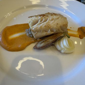 Sokol Blosser Winery - Black cod, jimmy nardello, garlic, miso, eggplant, leek - Wineries Near Me - Dayton, Oregon Sokol Blosser Winery - Black cod, jimmy nardello, garlic, miso, eggplant, leek - Wineries Near Me - Dayton, Oregon