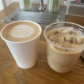 Omie’s Coffee Shop and Roastery - I got a brown butter pumpkin iced latte and an apple cobbler latte. Both AMAZING. - Coffee & Tea Near Me - Durham, North Carolina