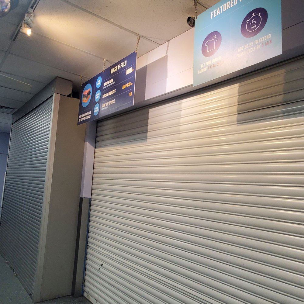 Wash and fold service (not open on a Tuesday night) Wash and fold service (not open on a Tuesday night)
