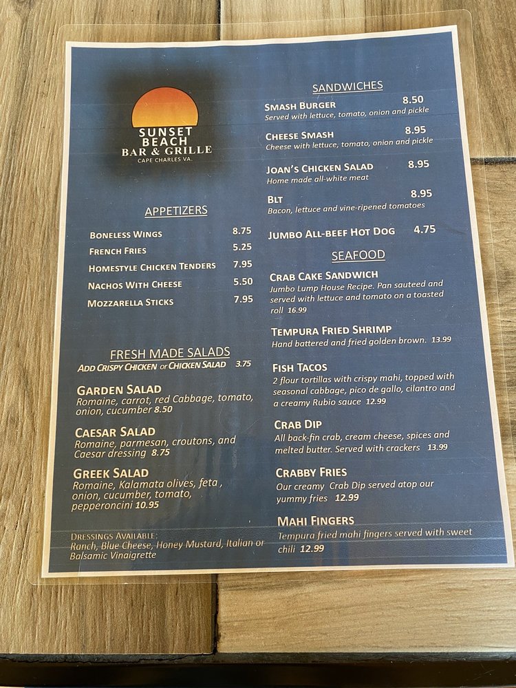 Sunset Beach Bar & Grille, Cape Charles Roadtrippers