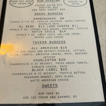 Hamburguesa Bar - Menu - Burgers Near Me - San Francisco, California