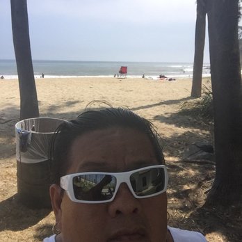 Cabrillo Beach - Wind in my hair lol - Beaches Near Me - San Pedro, California
