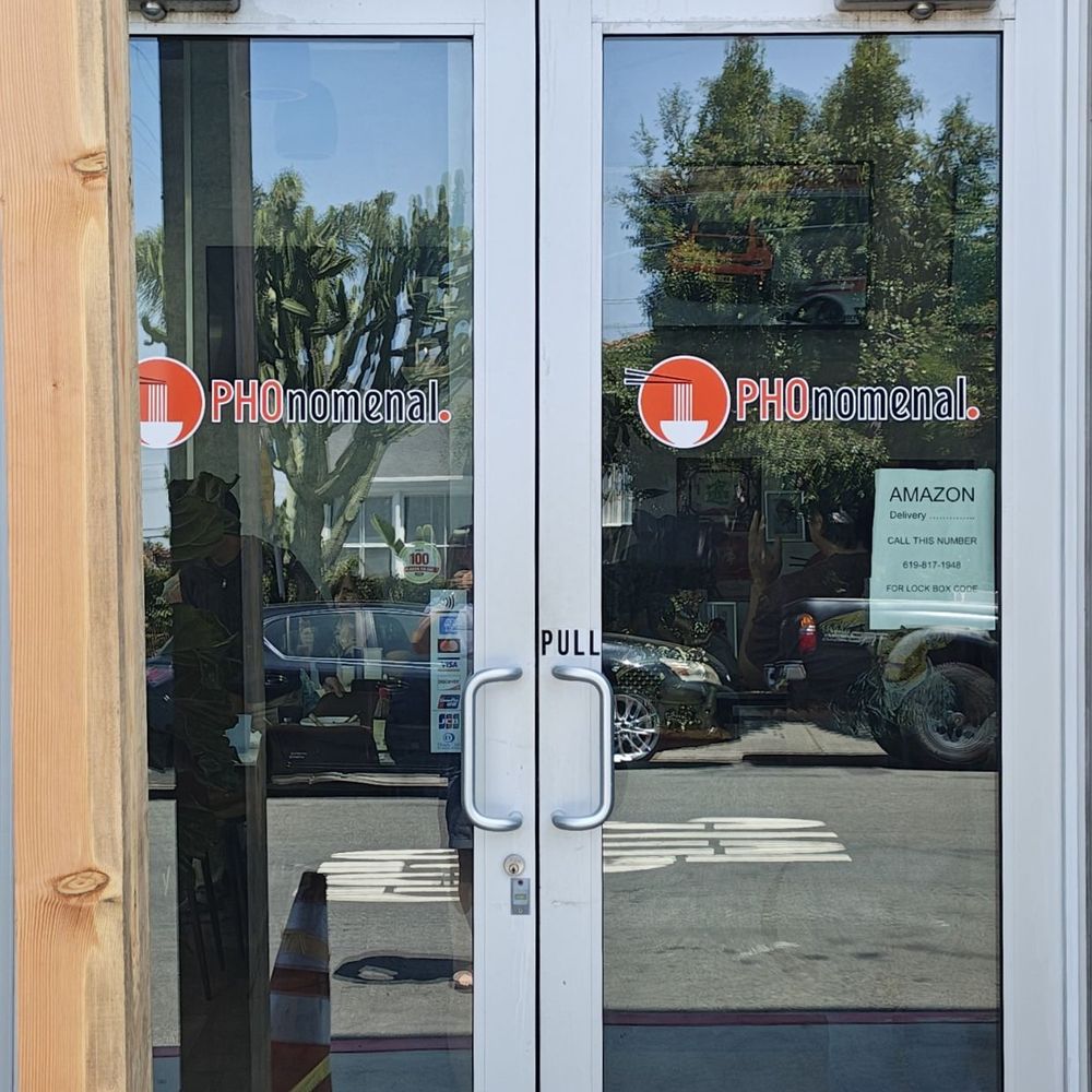 PHOnomenal - Front entrance (being repaired due to an accident) - Noodles Near Me - National City, California PHOnomenal - Front entrance (being repaired due to an accident) - Noodles Near Me - National City, California
