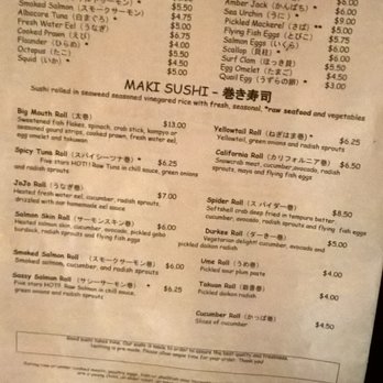 Maneki - Menu of 8/2016 - Japanese Near Me - Seattle, Washington Maneki - Menu of 8/2016 - Japanese Near Me - Seattle, Washington