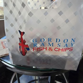 Gordon Ramsay Fish & Chip - To go bag with chicken - Seafood Near Me - Reno, Nevada Gordon Ramsay Fish & Chip - To go bag with chicken - Seafood Near Me - Reno, Nevada