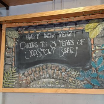 Oddstory Brewing - Happy anniversary - Beer Bar Near Me - Chattanooga, Tennessee