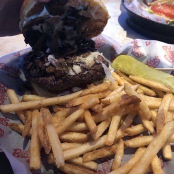 Bubba's 33 - Swiss mushroom burger & fries - Sports Bars Near Me - Tampa, Florida Bubba's 33 - Swiss mushroom burger & fries - Sports Bars Near Me - Tampa, Florida