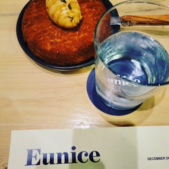 Eunice - Delicious cornbread with cane syrup butter - Cajun/Creole Near Me - Houston, Texas Eunice - Delicious cornbread with cane syrup butter - Cajun/Creole Near Me - Houston, Texas