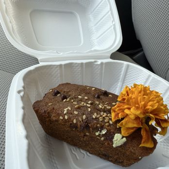 The Barista Botanist - Chocolate Chip Banana Bread - Cafes Near Me - San Diego, California