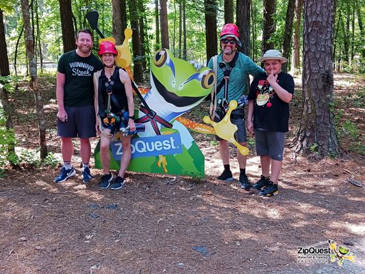ZipQuest - Waterfall & Treetop Adventure by null