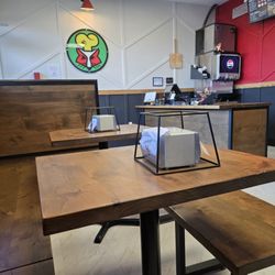Fox's Pizza Den - Inside the restaurant