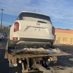 Rush Towing - Wrecking car