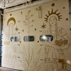 Cielo Rojo - Indoor mural