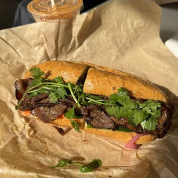 Tín on Kearny - Ribeye Banh Mi Sandwich - Vietnamese Near Me - San Francisco, California Tín on Kearny - Ribeye Banh Mi Sandwich - Vietnamese Near Me - San Francisco, California