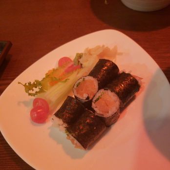 Asian Gourmet - Smoked salmon and scallion roll. - Japanese Near Me - Stafford Township, New Jersey