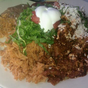 Ricano's Restaurant - Mole chilaquiles - American Near Me - Chicago, Illinois Ricano's Restaurant - Mole chilaquiles - American Near Me - Chicago, Illinois