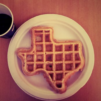 Fairfield by Marriott Inn & Suites Dallas West/I-30 - Texas shaped waffle! How whimsical! - Hotels Near Me - Dallas, Texas