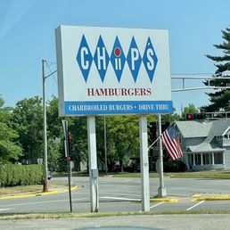 Parking lot billboard