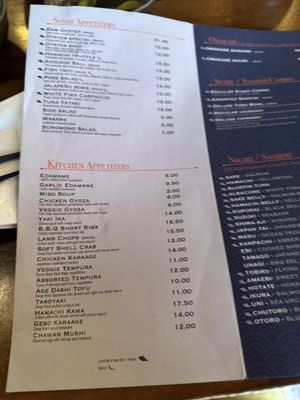 Menu photo 5 Ichika Sushi House Brisbane, CA