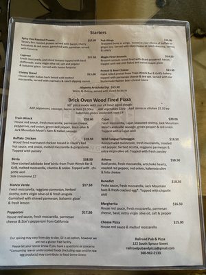 Menu photo 3 Railroad Pub and Pizza Burlington, WA Menu photo 3 Railroad Pub and Pizza Burlington, WA