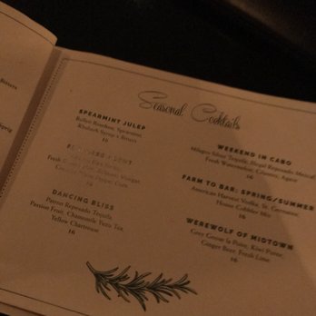 The Rickey - Cocktail menu - Cocktail Bars Near Me - New York City, New York The Rickey - Cocktail menu - Cocktail Bars Near Me - New York City, New York