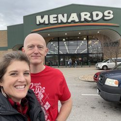 Menards - Out front selfie! First timers.